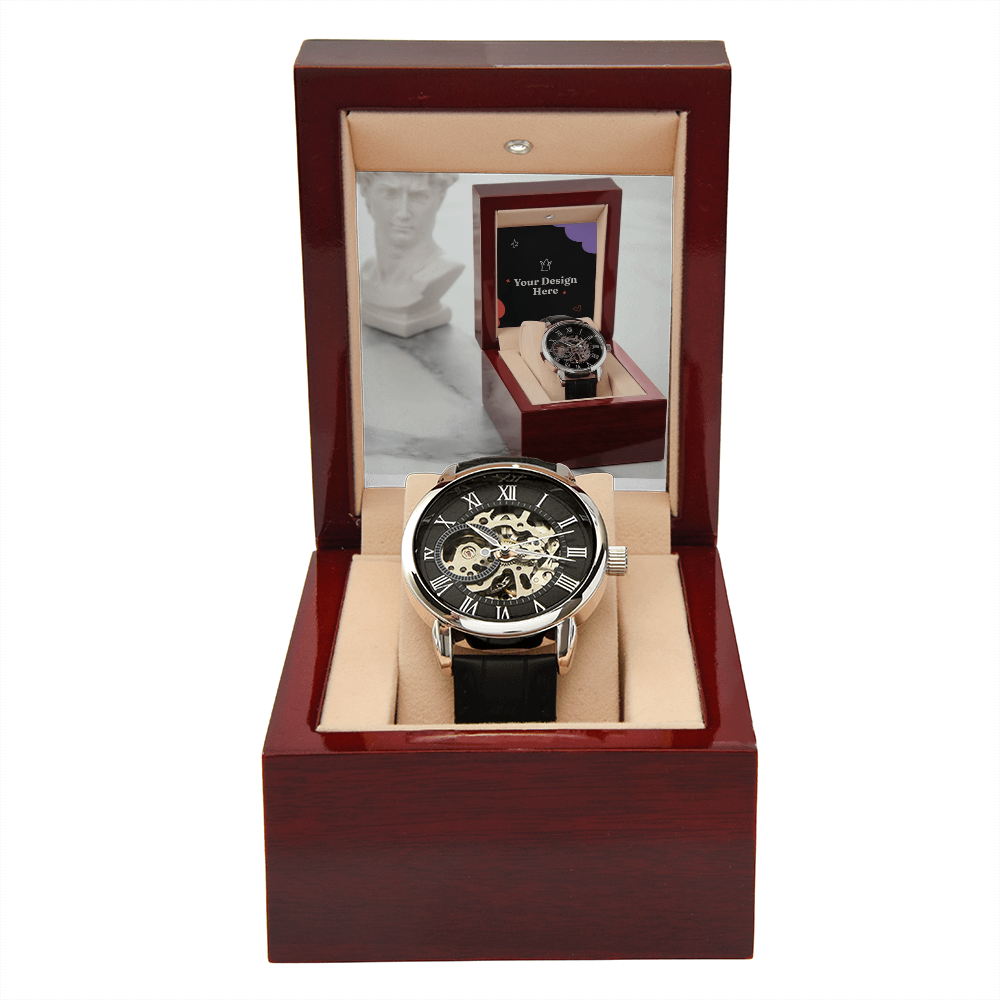 Men's Openwork Watch