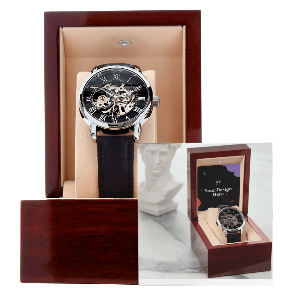Men's Openwork Watch