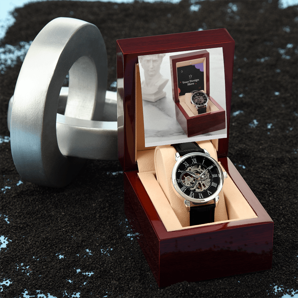 Men's Openwork Watch