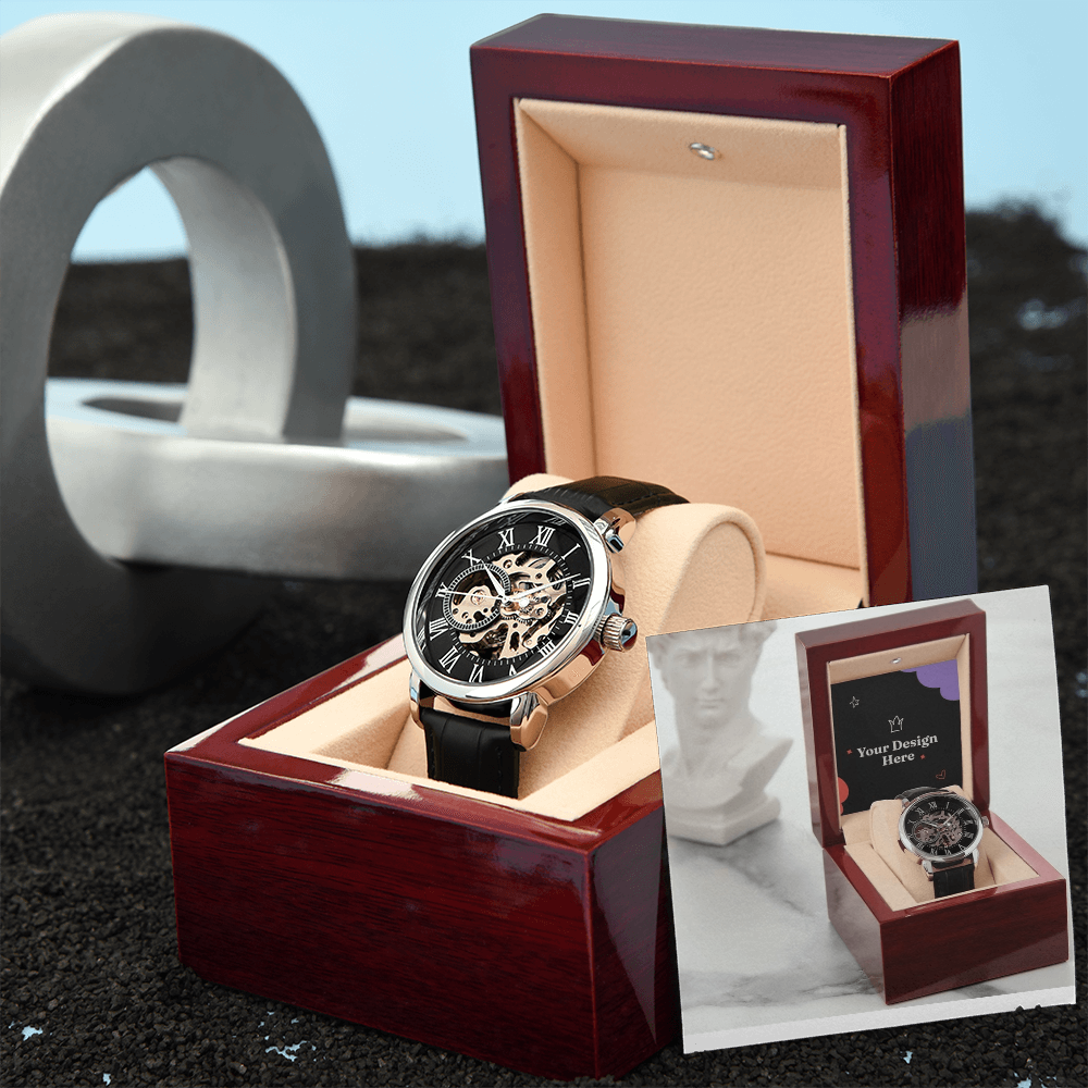 Men's Openwork Watch