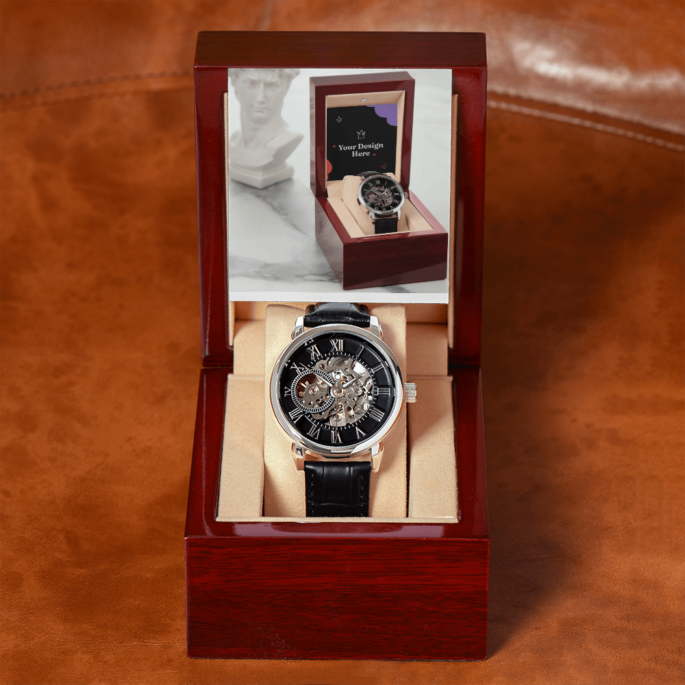 Men's Openwork Watch