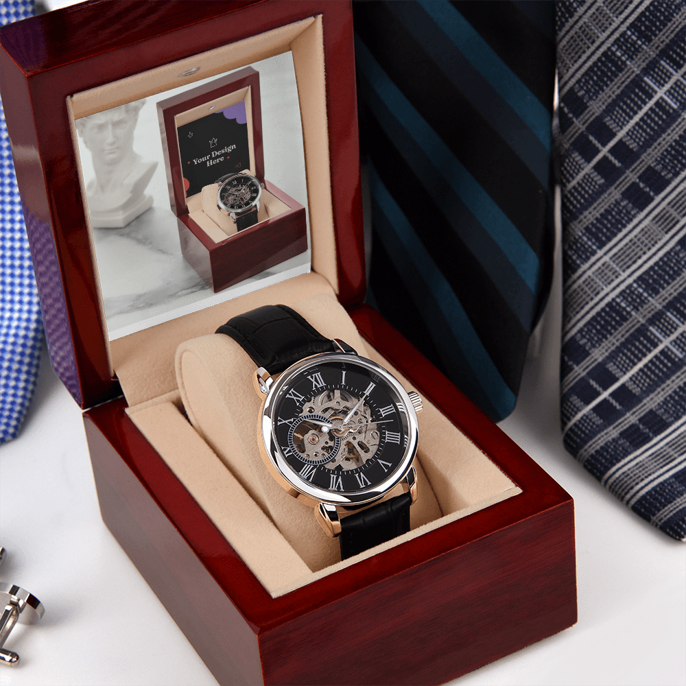 Men's Openwork Watch