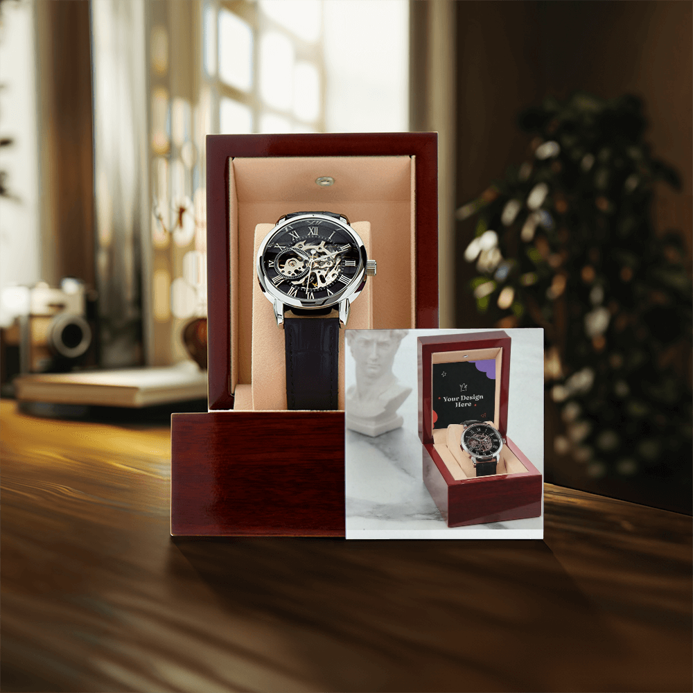 Men's Openwork Watch