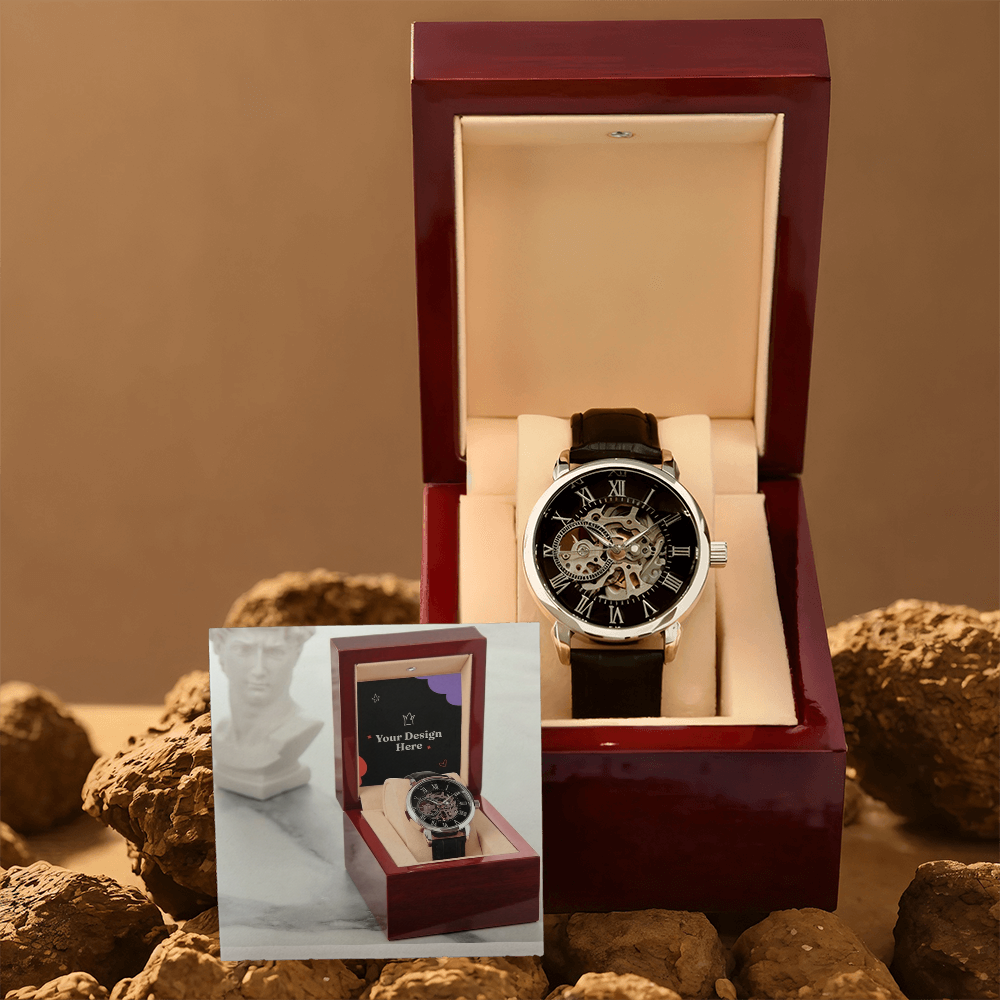 Men's Openwork Watch