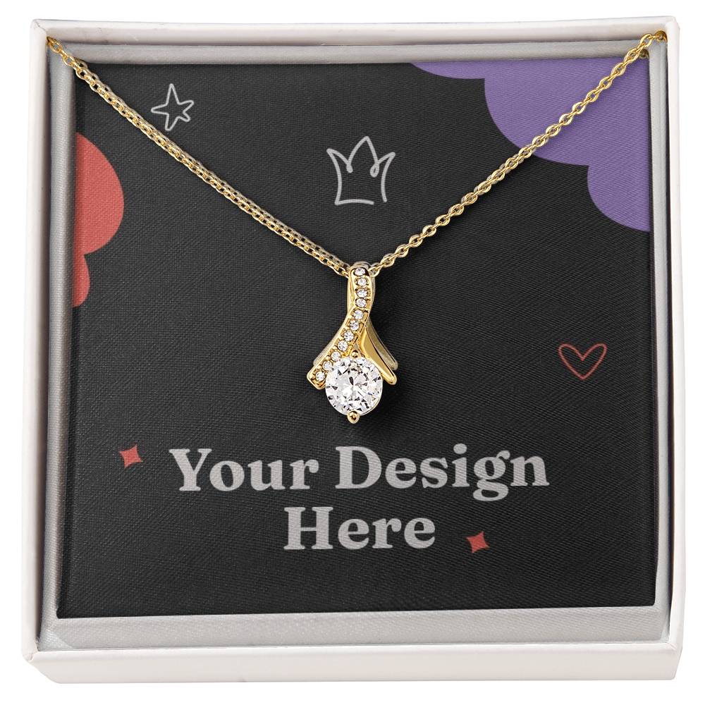 Alluring Beauty Necklace - Yellow & White Gold Variants