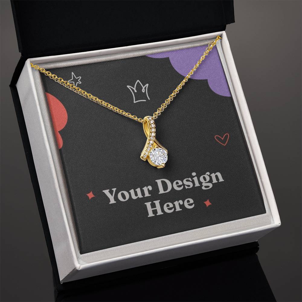 Alluring Beauty Necklace - Yellow & White Gold Variants