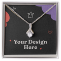 Alluring Beauty Necklace - Yellow & White Gold Variants