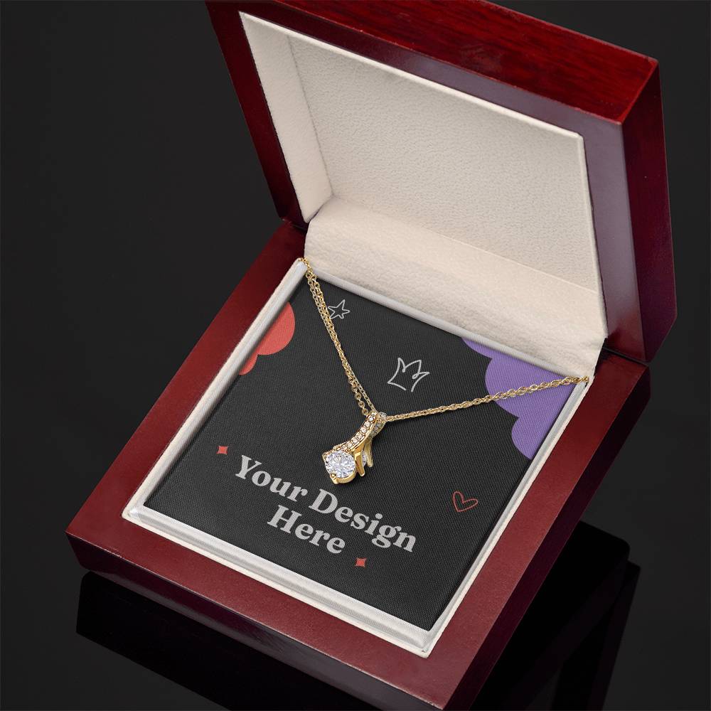 Alluring Beauty Necklace - Yellow & White Gold Variants