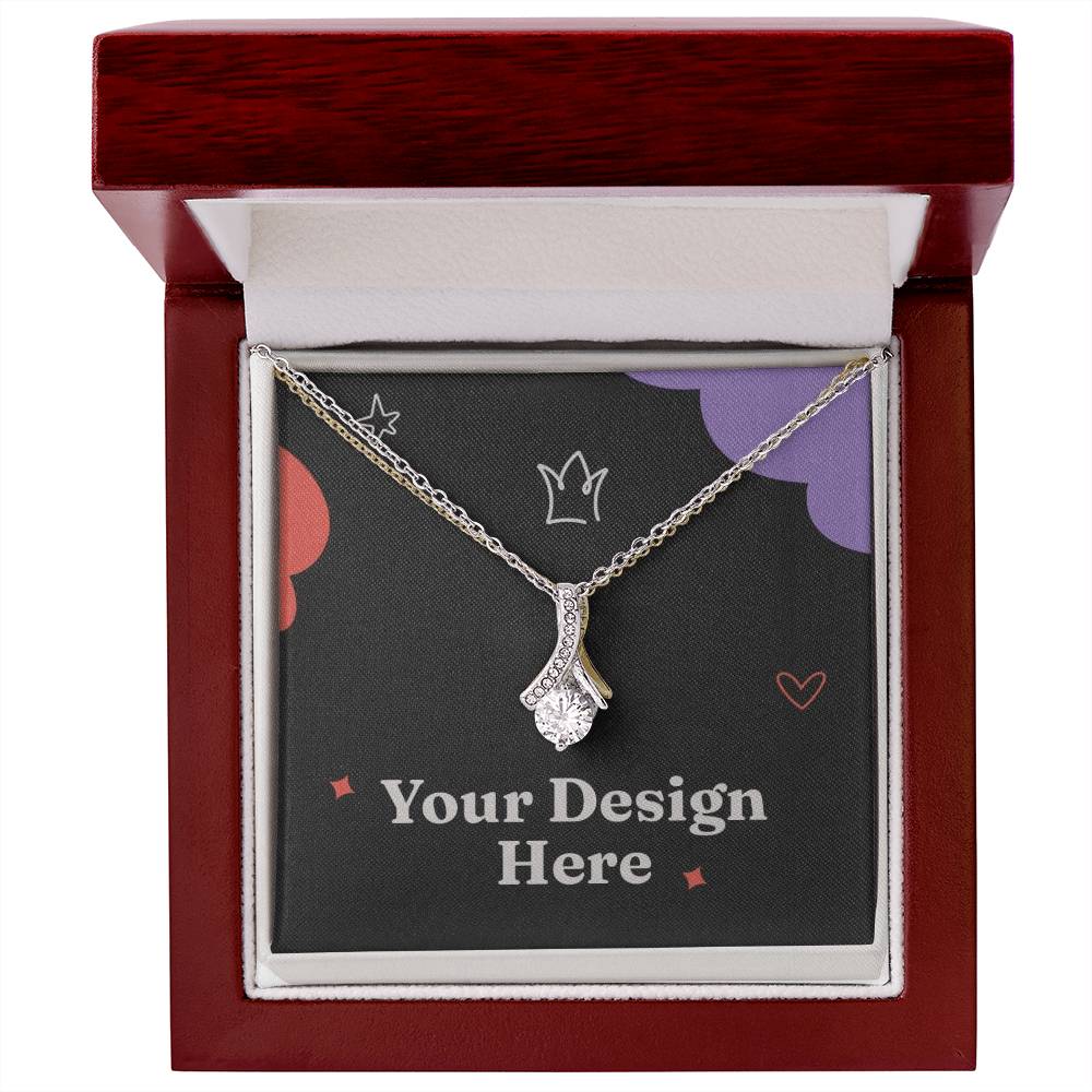 Alluring Beauty Necklace - Yellow & White Gold Variants