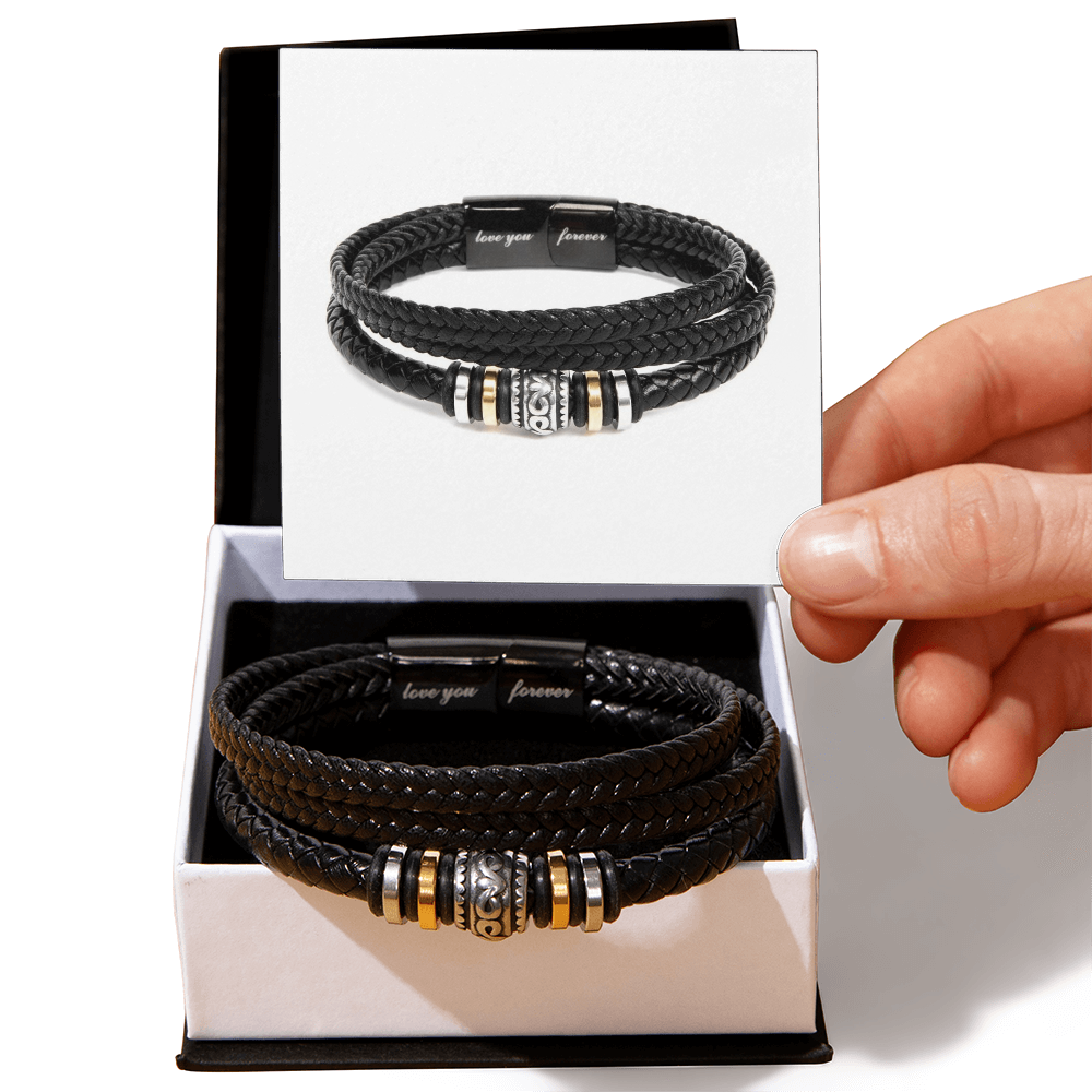 Men's "Love You Forever" Bracelet