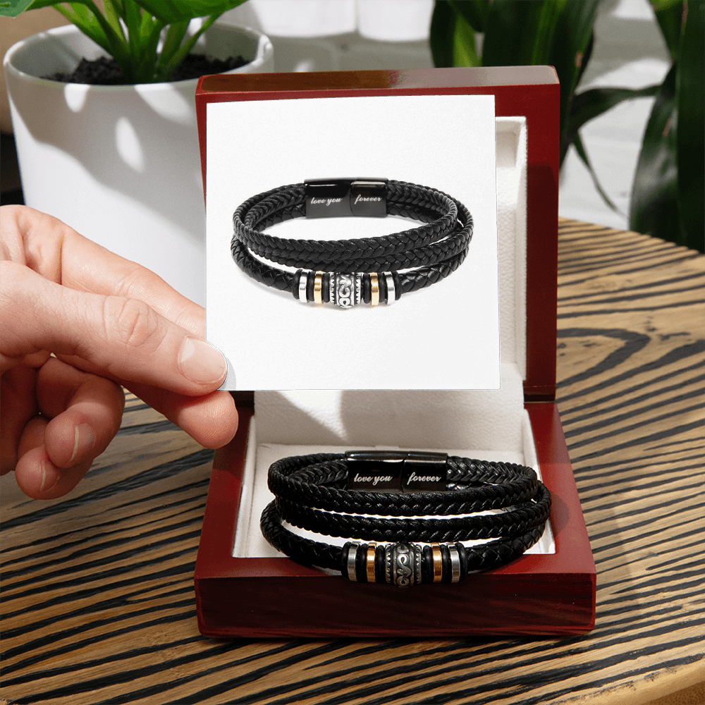 Men's "Love You Forever" Bracelet