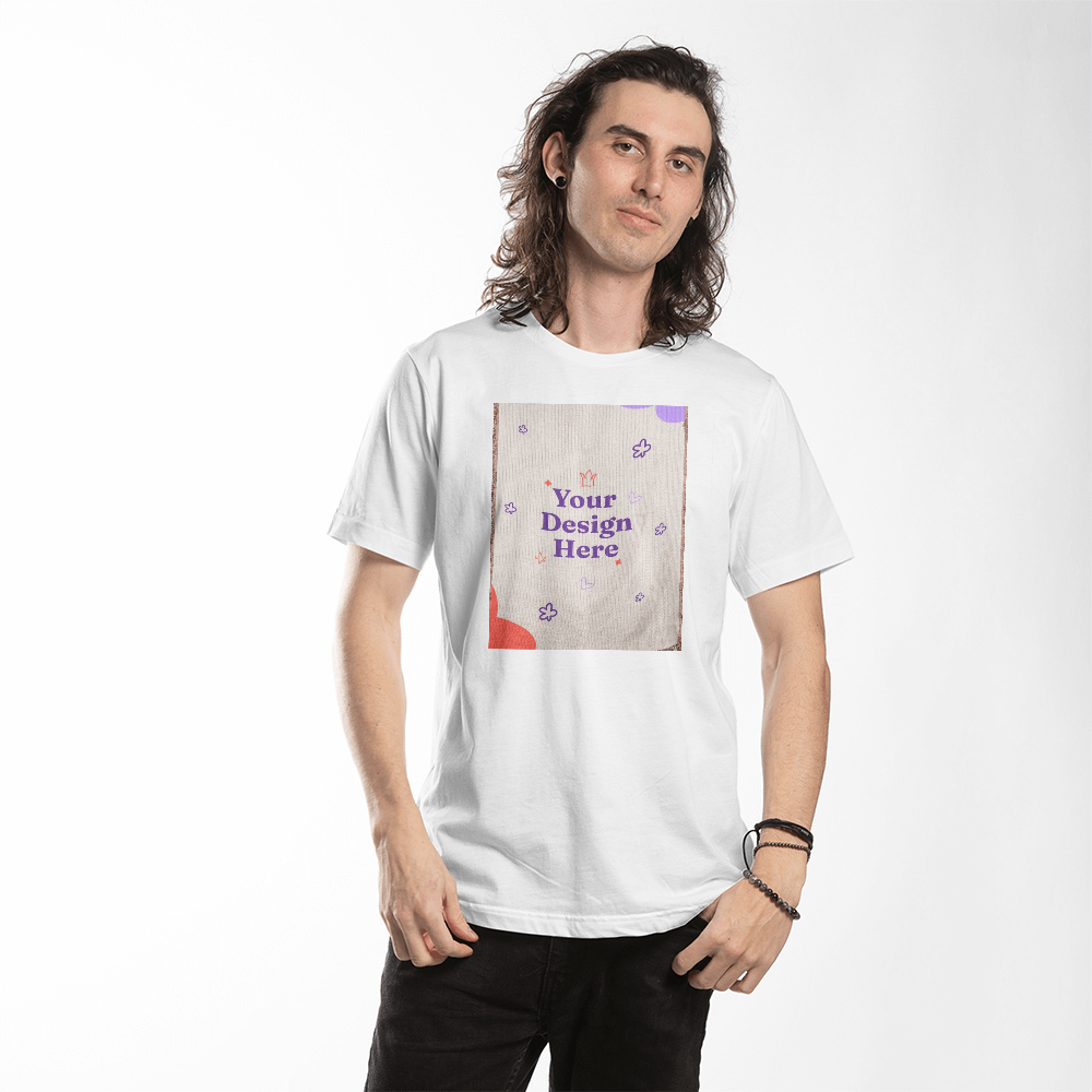 Bella + Canvas 3001 Unisex T-Shirt Front Print