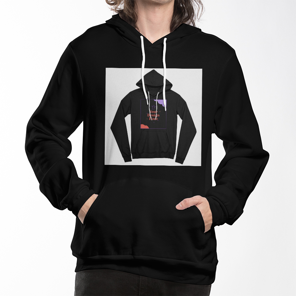 Bella + Canvas 3719 Unisex Pullover Hoodie Front Print