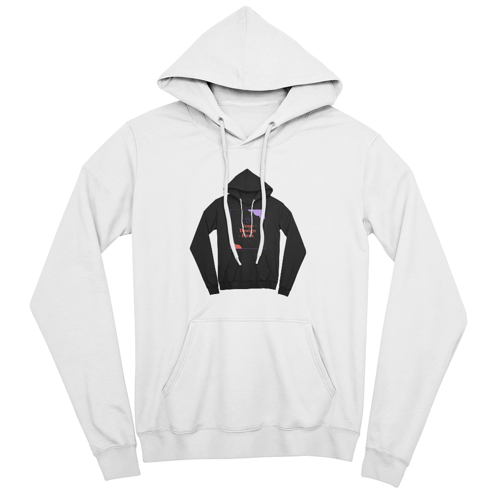 Bella + Canvas 3719 Unisex Pullover Hoodie Front Print