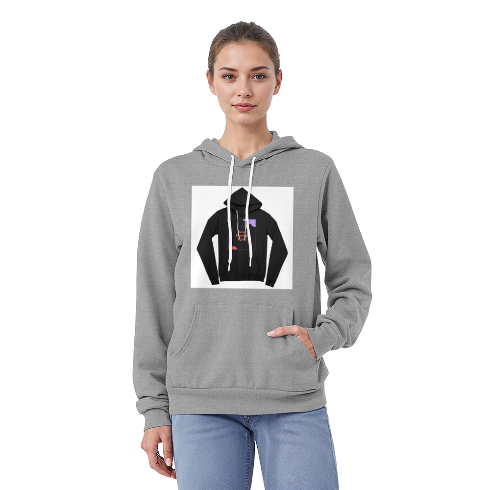 Bella + Canvas 3719 Unisex Pullover Hoodie Front Print