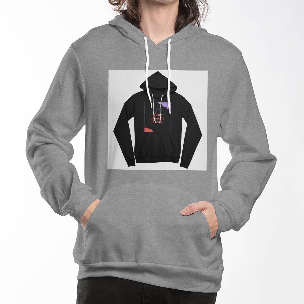 Bella + Canvas 3719 Unisex Pullover Hoodie Front Print