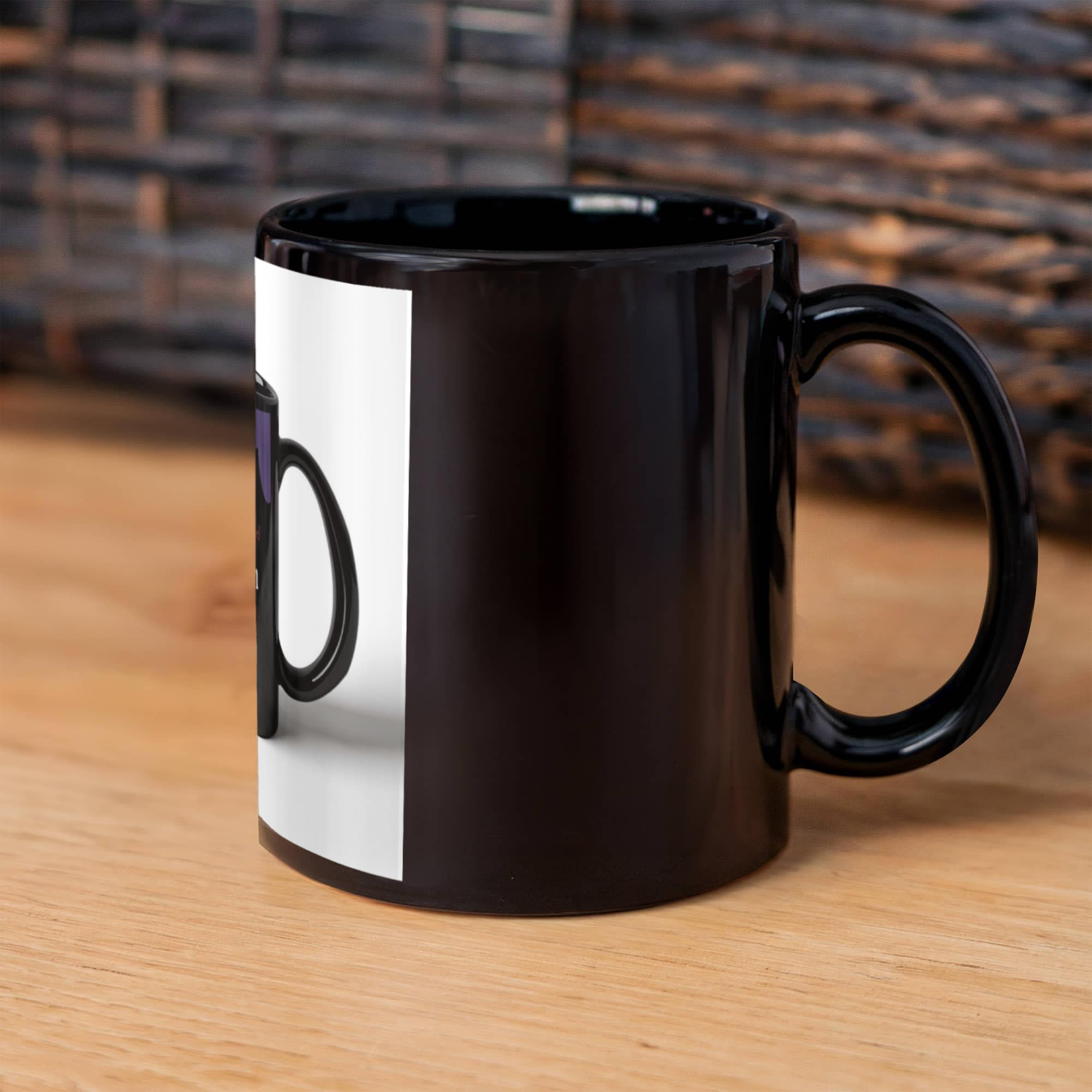 Black Ceramic Mug Multiple Variants