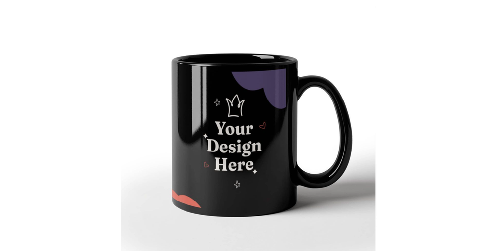 Black Ceramic Mug Multiple Variants