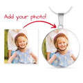 Customized Circle Necklace - Engraving