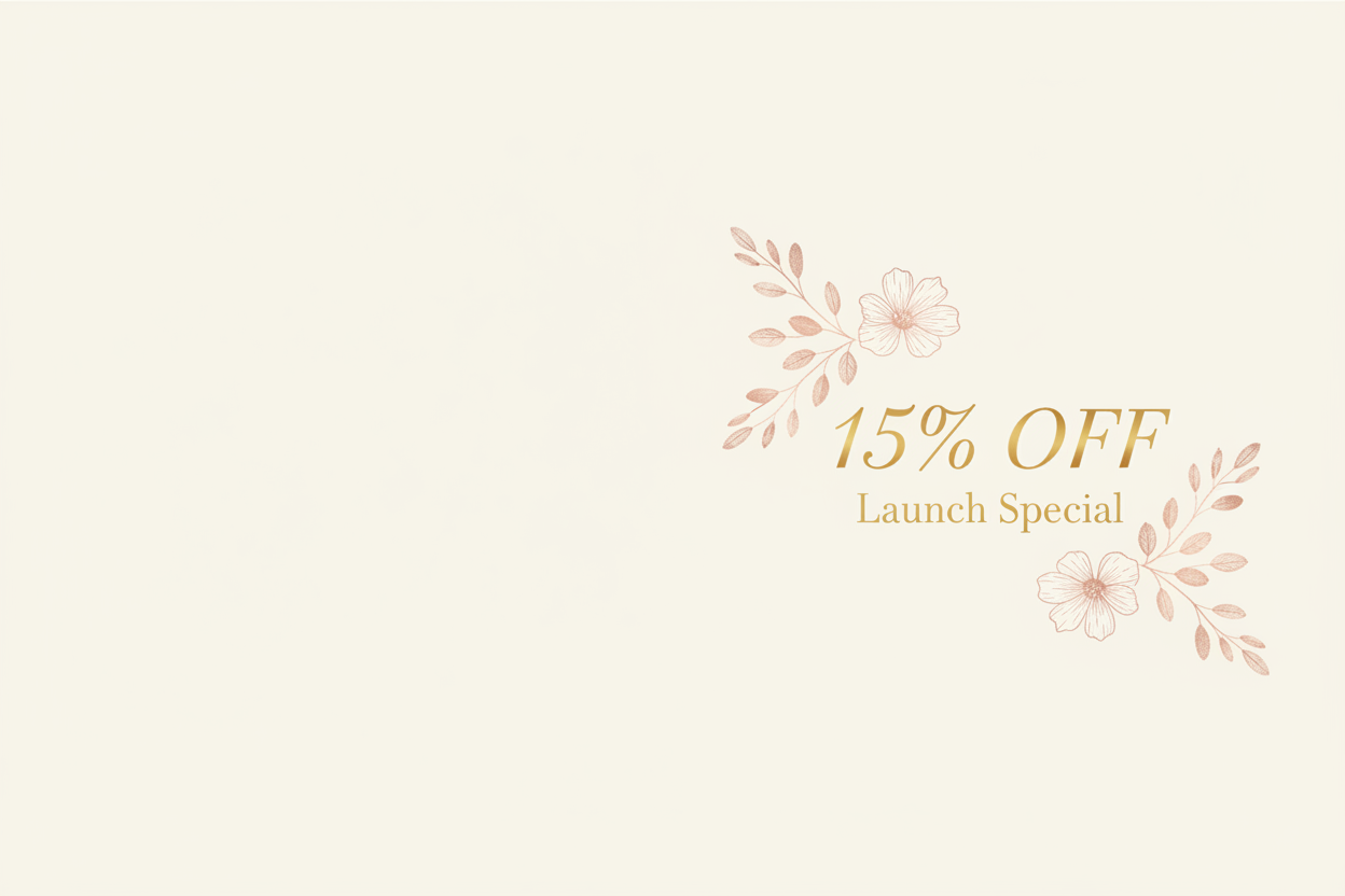 Treazure 15% Launch banner